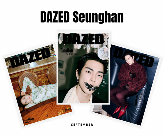 DAZED X Seunghan magazines ( September issue)