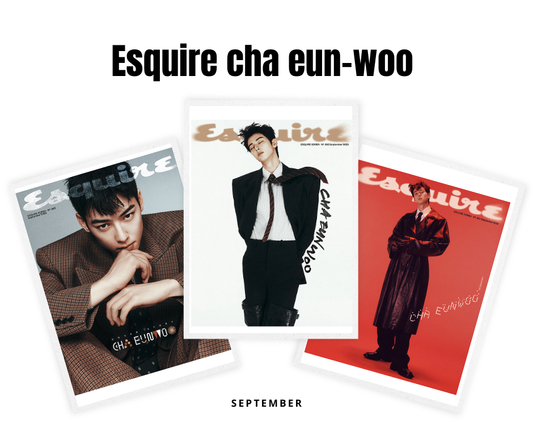 Esquire Cha eun-woo