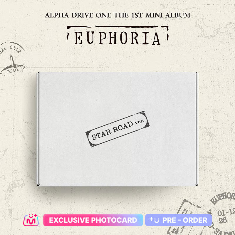 ALD1 ALPHA DRIVE ONE THE 1ST MINI ALBUM [EUPHORIA] (STAR ROAD Ver.) - Mnet POB -