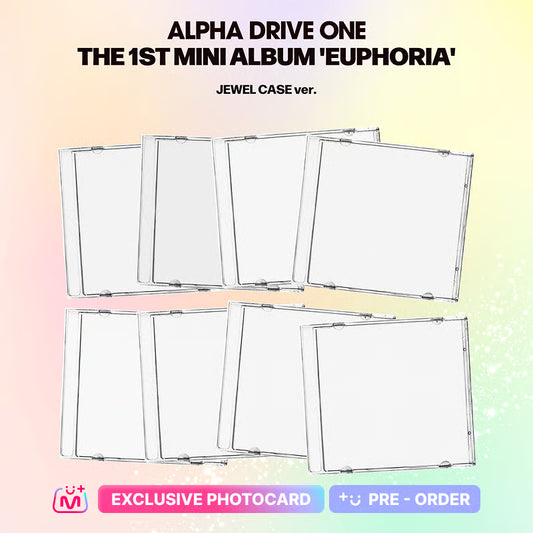 ALD1 ALPHA DRIVE ONE THE 1ST MINI ALBUM [EUPHORIA] (JEWEL CASE ver) SET Mnet POB